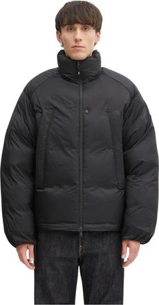 Yohji Yamamoto Puffer Jacket - Heren - Jassen - Zwart - Maat: XL Nylon