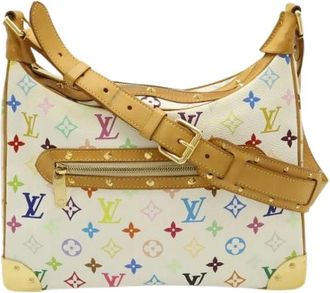 Louis Vuitton Pre-owned Shoulder Bags, female, White, Size: ONE SIZE Pre-owned Monogram Multicolore Shoulder Bag