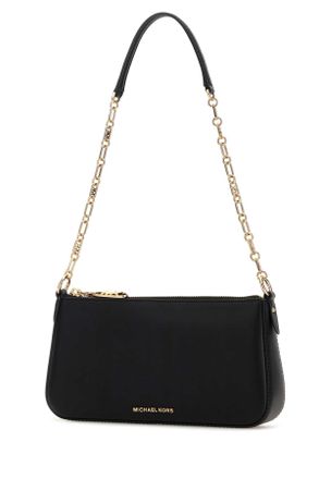 Michael Kors Womens Black Leather Empire Shoulder Bag Cow Borse A Mano