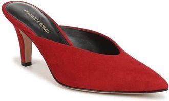 Veronica Beard Rochelle Pointed Toe Mule in Crimson Red at Nordstrom, Size 5.5