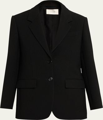 The Row Single-Breasted Blazer Jacket
