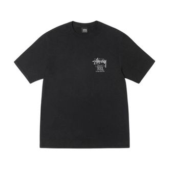 Stüssy Tops, Heren, Zwart, S, T-Shirts