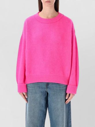 American Vintage loose boat neck long sleeve knit