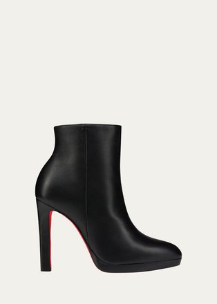 Christian Louboutin 120mm Fannylove Leather Booties