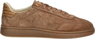 GANT Cuzmo Sneakers - Heren - Sneakers - Bruin - 40 EU - Leer - Schoenen