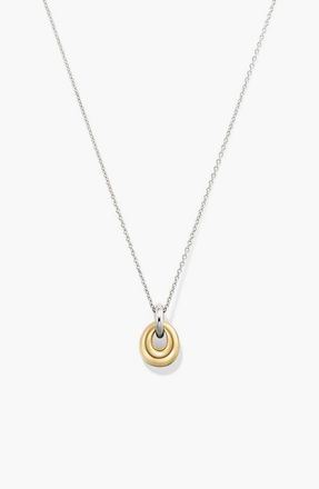 Mejuri Jojo Loop Pendant Necklace in Gold Vermeil /Sterling Silver by MEJURI at Nordstrom
