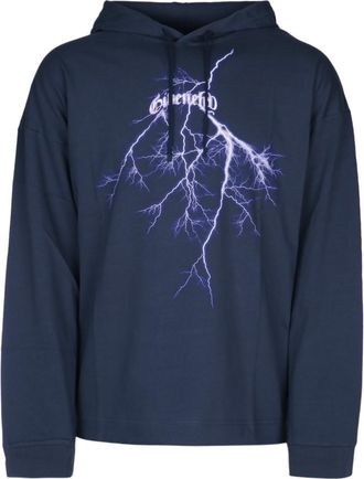 Givenchy Deep Blue Cotton Sweatshirt