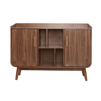 Miliboo Aparador Vintage Madera Nogal Hallen
