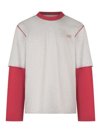 Ami Grey Crew Neck T-Shirt