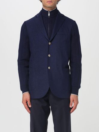 Eleventy Jacket ELEVENTY Men color Blue