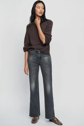Pilcro Bronco Mid-Rise Bootcut Jeans