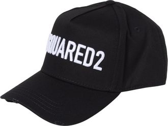 Dsquared2 Baseball Cap voor sportieve stijl - Heren - Petten - Zwart - ONE Size - Accessoires