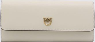 Pinko White Leather Crossbody Bag