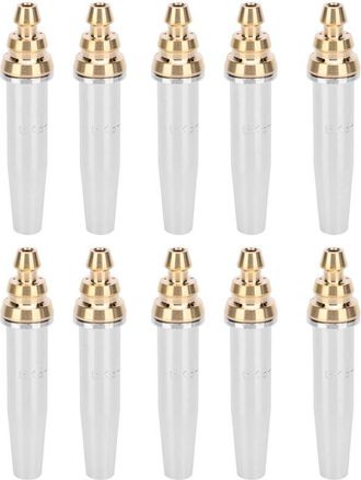 OEM Herramientas Neum&aacute;ticas, Boquillas De Corte Tipo Manguito De 10 Piezas En Acero Inoxidable Gk3-2 Para La Industria De La Maquinaria, Para Ajustar La L