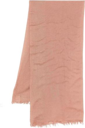 Faliero Sarti Winter Sjaal - Dames - Wintersjaals - Roze - ONE Size - Wol - Accessoires