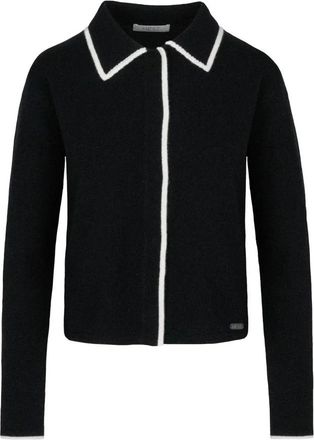 H&eacute;st Vivienne Cardigan - Dames - Vesten - Zwart - L - Wol - Truien & Vesten