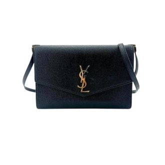 Saint Laurent Pre-owned Cross Body Bags, female, Black, Size: ONE SIZE Pre-owned Uptown crossbody bag