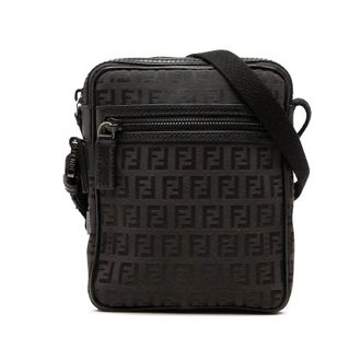 Fendi Pre-owned Fendi Zucchino Canvas Crossbody Ladies N4JV3QRR91XH5H9Z