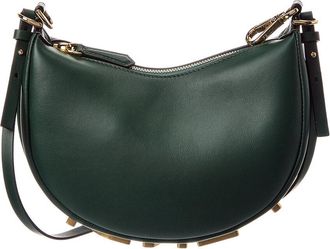 Fendi Fendi Fendigraphy Mini Leather Hobo Bag