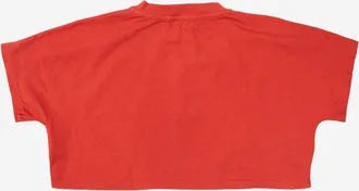 Bobo Choses Girls Cotton T-Shirt Red Organic T-Shirts And Polos