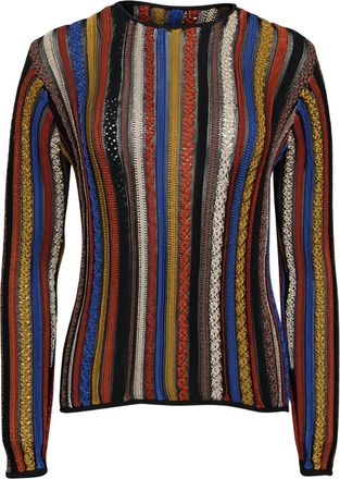 Ulla Johnson Top Ardith Zoisite a righe - Nero