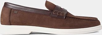 Tommy Hilfiger Nubuck Loafer - Brown
