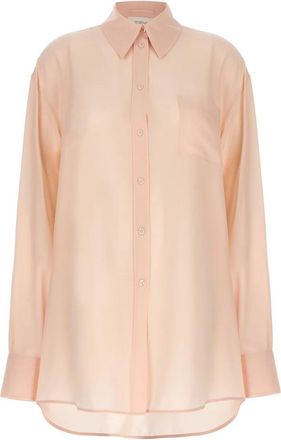 Sportmax Rovigo Shirt - Dames - Overhemden - Roze - S - Overhemden