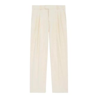 Dr&ocirc;le de Monsieur Wide Trousers, male, Beige, Size: XL 2-Pleat Golfer Trousers