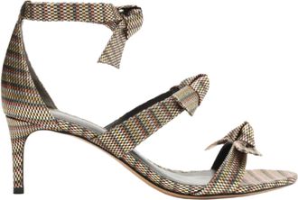 Alexandre Birman Womens Lolita 60 Kaleido Sandal In Gold Multi