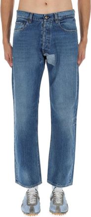 Maison Margiela Jeans With Shelter Detail