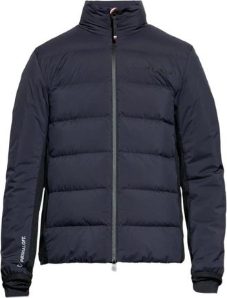 Moncler Araripe Giubbotto 742 - Heren - Gewatteerde jassen - Blauw - 2XL - Polyester - Jassen