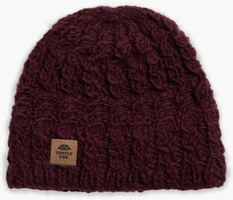 Turtle Fur Mika Wool Beanie in Bordeaux at Nordstrom