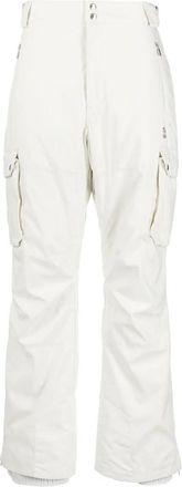 Brunello Cucinelli White Cargo Trousers With Pockets, Size X-Large