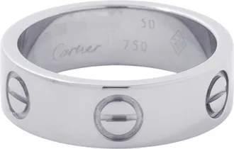 Cartier White Gold (18K) Band Ring (Pre-Owned)