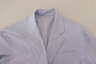 Dsquared2 Dsquared&sup2; Striped Single Breasted Formal Coat Mens Blazer (Pre-Owned)