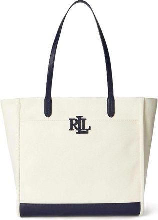 Lauren Ralph Lauren Cmryn lg tt-tote-large-canvas/ntrl sm
