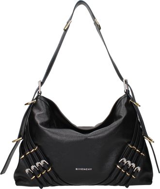 Givenchy Donnas Borsa a tracolla Voyou in pelle nera