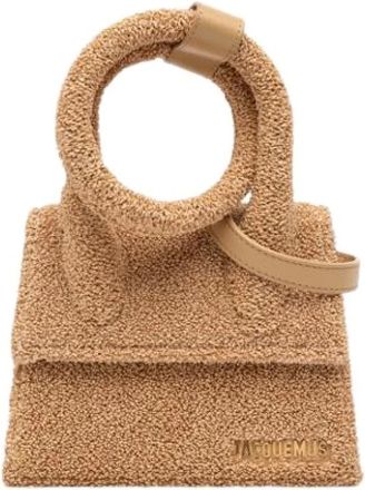 Jacquemus Pre-owned Mini Bags, female, Brown, Size: ONE SIZE Pre-owned Raffia Mini Bag