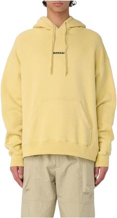 BONSAI Hombre, Sudaderas, Amarillo, Talla: S