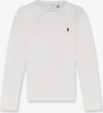 Ralph Lauren Felpa in misto cotone con ricamo iconico - POLO RALPH LAUREN - gender_Man