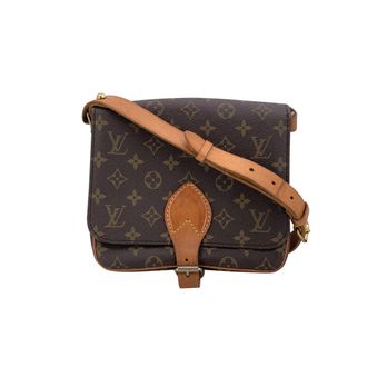 Louis Vuitton Louis Vuitton Vintage stoffen crossbodytas Cartouchiere