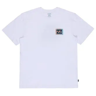 Billabong Crayon Wave S/S T-Shirt f&uuml;r Herren | wei&szlig;