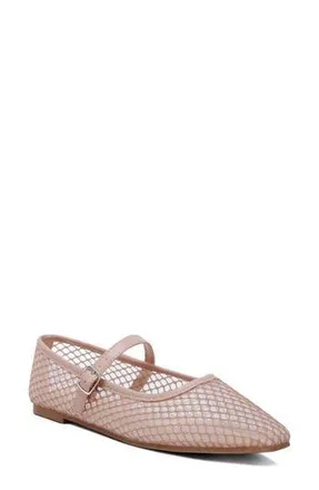 London Rag Averona Mary Jane Flat in Camel at Nordstrom Rack, Size 10