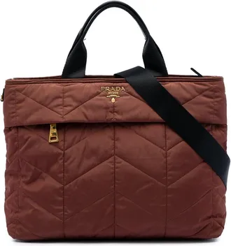 Prada Pre-owned Prada Impuntu Tessuto Satchel Ladies 67DFQEGDMCOJ2E15