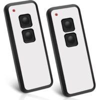 OEM Juego De 2 Transmisores Port&aacute;tiles De 2 Canales Para Puertas De Garaje Novotron 522, 524, 502 Max43-2, 512 Mix 43-2, 433.92 Mhz - Crezuo