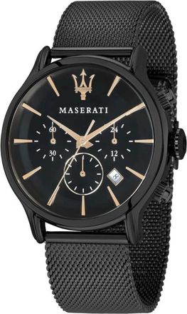 Maserati R8873618006 Horloge - Heren - Horloges - Zwart - ONE Size - Accessoires