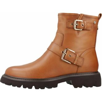 zwei Enkellaarsjes - Dames - Schoenen - Bruin - Maat: 39 EU Leer