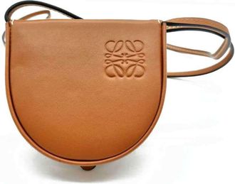 Loewe Brown Leather Pouch (Pre-Owned)