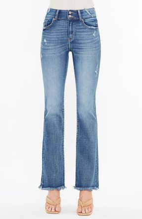 Kancan Ruby High Rise Bootcut Jeans in Medium Wash at Nordstrom, Size 24