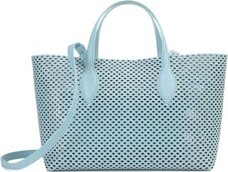 Sergio Rossi Borsa tote Mermaid micro - Blu